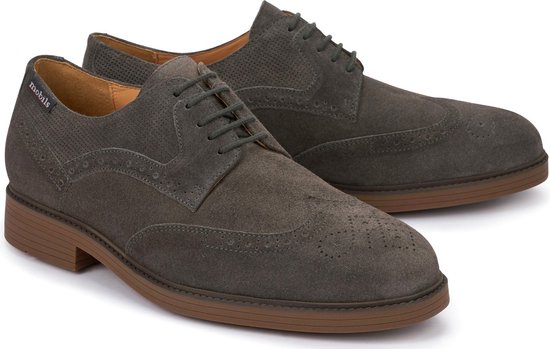 Mephisto Fernand - heren veterschoen - grijs - maat 40 (EU) 6.5 (UK)