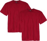 Adamo T-shirt ronde hals Marlon rood 2-pack (Maat: 6XL)