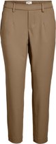 Object OBJLISA SLIM PANT NOOS Dames Broek Tigers Eye  - Maat  40
