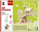 Marabu Kids 3D Puzzel - Houten Boomhuis - 37 stukjes