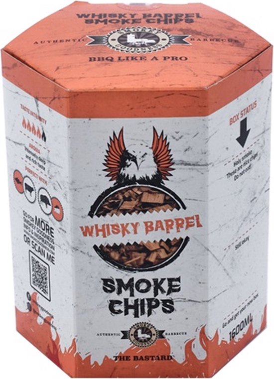 Smokey Goodness Whiskey Barrel Smoke Chips bol