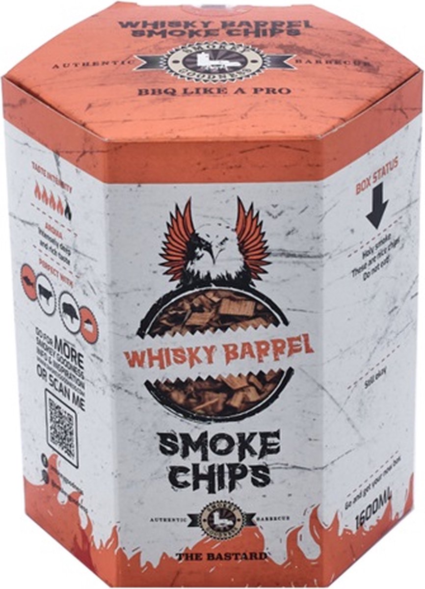 Smokey Goodness Whiskey Barrel Smoke Chips