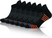 Kleurrijke sokken | 5 Paar | Maat 40-44 | Enkelsokken | Sneakersokken | Bamboe sokken | Vrolijke sokken | Sportsokken | Golfsokken | Hardloopsokken | Tennissokken | Comfortabele so