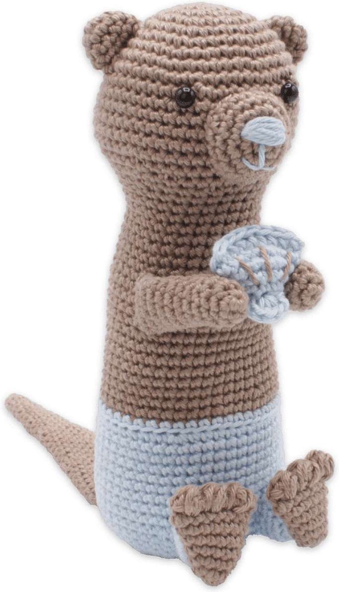 Hardicraft Otis Otter Haakpakket - Haken - DIY - Voor Volwassenen - Knuffels - Haakpakketten