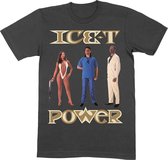 Ice T Heren Tshirt -L- Power Zwart