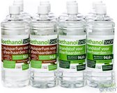 KieselGreen 12 Liter Bio-Ethanol 6x Kaneel/Appel Aroma en 6x Geurloos - Bioethanol 96.6%, Veilig voor Sfeerhaarden en Tafelhaarden, Milieuvriendelijk - Premium Kwaliteit Ethanol vo