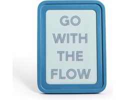 Habitat kader Go with the Flow Groot Frame - Blauw - 20x15cm