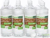 KieselGreen 12 Liter Bio-Ethanol met Kaneel/Appel Aroma - Bioethanol 96.6%, Veilig voor Sfeerhaarden en Tafelhaarden, Milieuvriendelijk - Premium Kwaliteit Ethanol voor Binnen en B