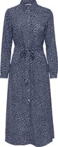 ONLY ONLNOELLE LIFE L/S MIDI SHIRT DRESS PTM Dames Jurk - Maat S
