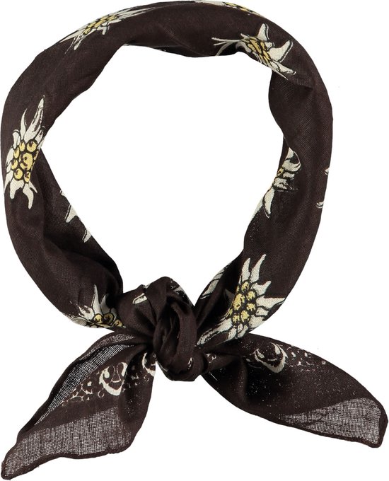 Apollo - Tiroler sjaal - Zwart - one size - Tiroler Outfit - Tiroler sjaal - Oktoberfest heren - Oktoberfest dames - Oktoberfest kleding vrouw