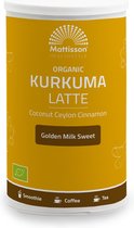 Mattisson - Biologische Kurkuma Latte - Gezoet - 175 g