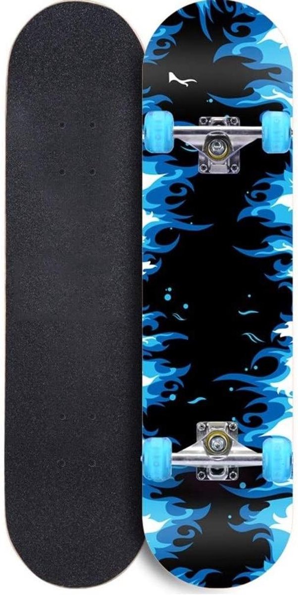 Cruiser Skateboard Longboard Buiten rijden LED verlichte wielen 31×8 inch Flash wiel