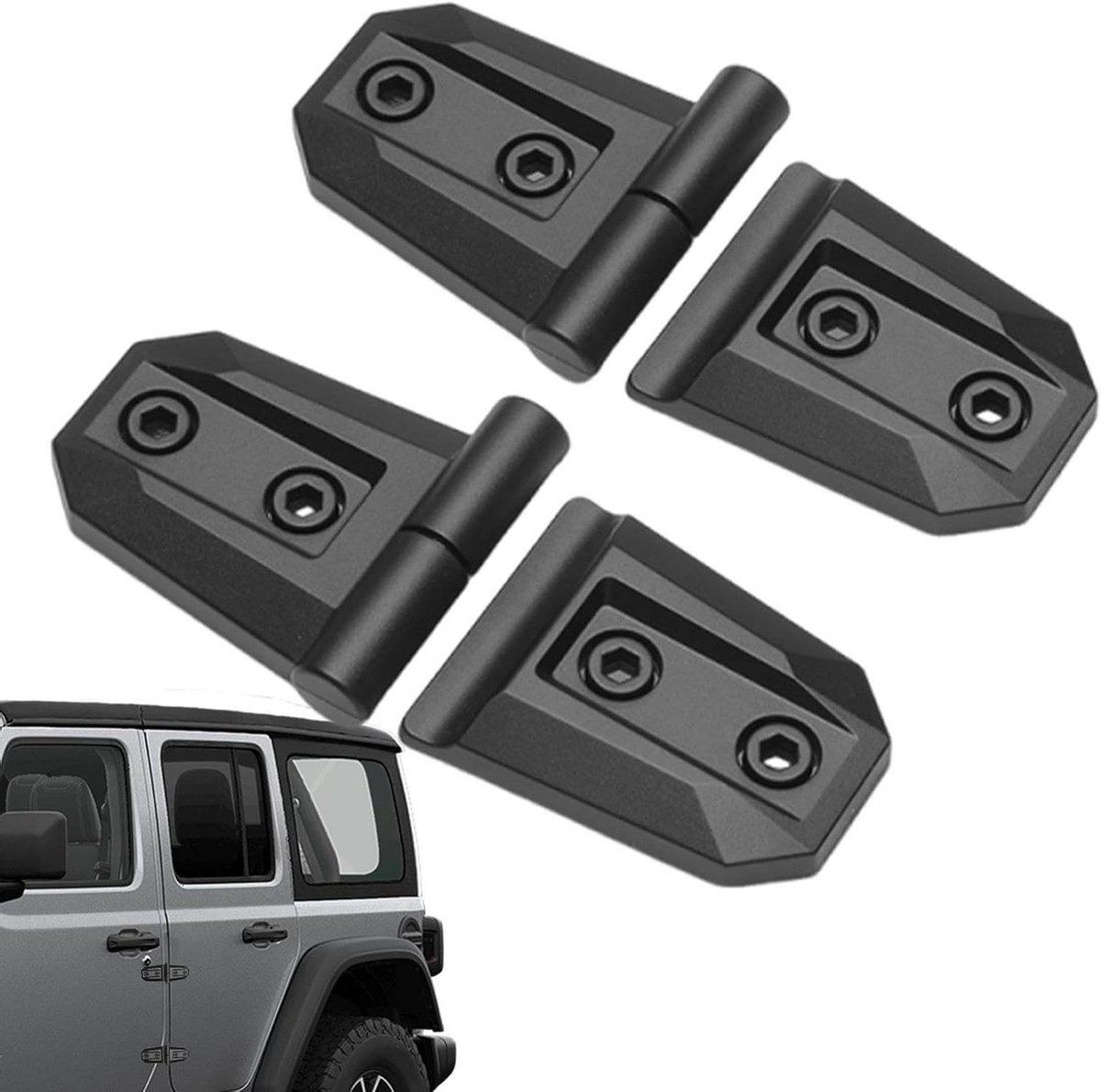 Auto Exterieur Accessoires,Decoratieve Klevende Beschermer | 1 Paar Auto Voordeur Scharnierafdekstrip - Geschikt Voor Vrachtwagens Motorvoertuigen Mannelijke En Vrouwelijke Bestuurders