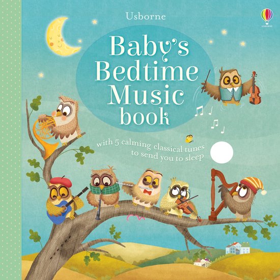 Baby's Bedtime Music Book Musical Books - cover