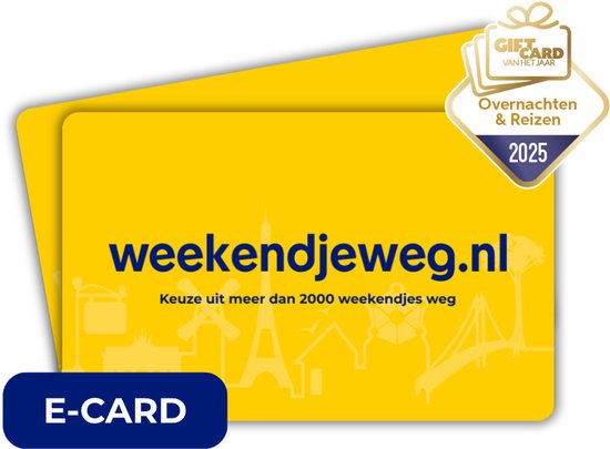 Weekendjeweg.nl Cadeau Card €20 - Digitale cadeaukaart
