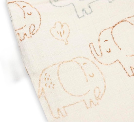 QUOVO® Hydrofiele Slaapzak - Slaapzak Baby - Babyslaapzak - Beige - 90cm x 45cm x 1cm van Quovo — afbeelding 2