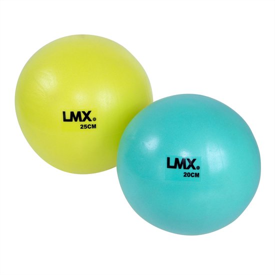 Lifemaxx LMX Pilates Bal - 20 cm - Blauw — afbeelding 2