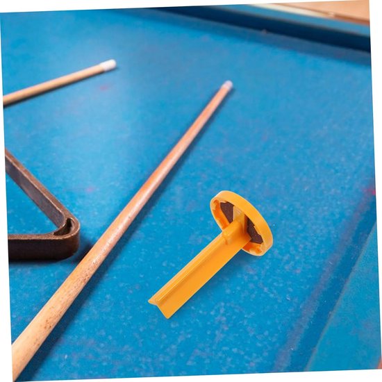 Keu Tip Reparatie Tool - Biljart Schuurmachine - Keu Onderhoud - Draagbaar Ontwerp - 10.5 cm - Geel — afbeelding 2