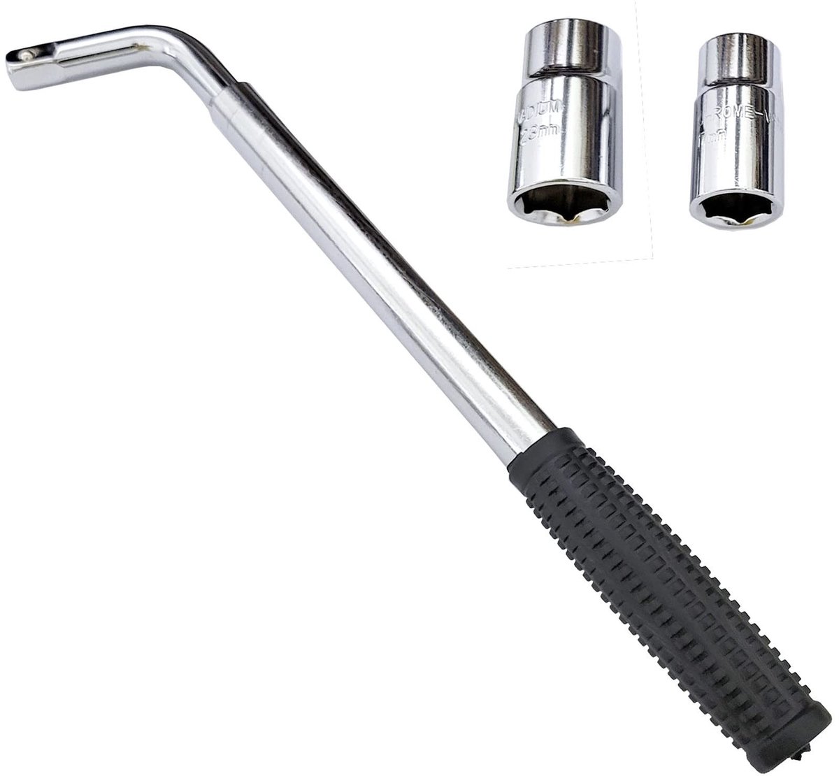 Cosensi- Telescoopmoersleutel 36-51 cm - Dubbele Steeksleutels 17/19/21/23 mm - Roestvrij Staal - Hoog Koppel - Verstelbaar - Sleutel