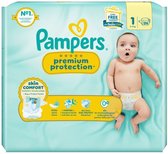 Pampers Premium Protection Baby Luiers Maat 1 | 5 x 26 stuks - 2kg t/m 5kg | Total 130 Baby Diapers Size | New Born Nr. 1 - 2 - 5kg