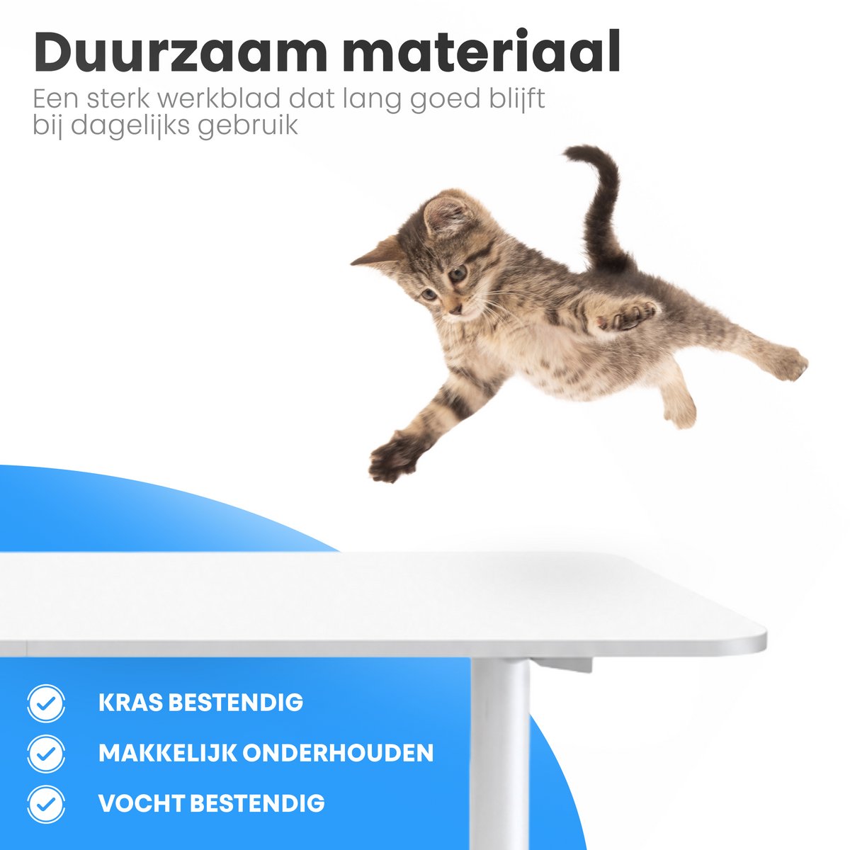 Phreeze Zit Sta Bureau Elektrisch - Computer Tafel thumbnail 2
