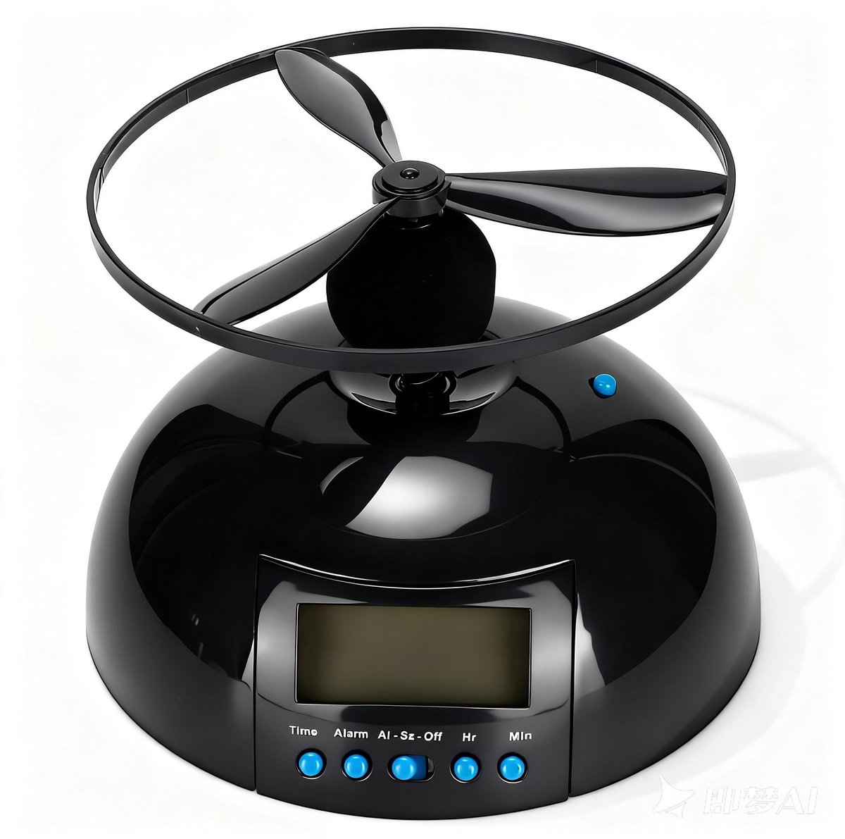 Dailygoods- Vliegende Wekker - Interactieve Wake-up-ervaring - Digitale Wekker - Retroverlichting - Ideaal voor Slaapkamer - ABS-materiaal - Duidelijke Tijdweergave