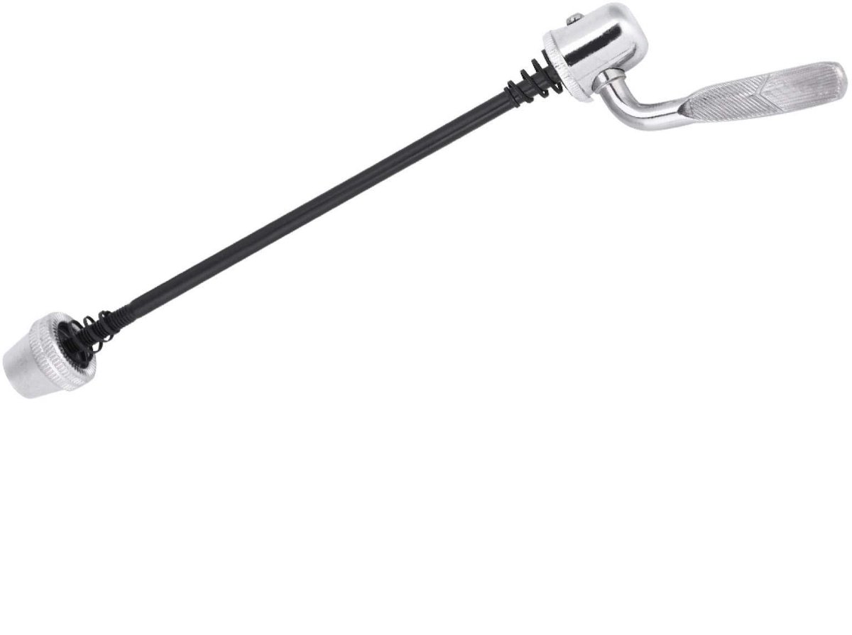Dailygoods- Quick Release Sleutelhanger Staal 165 mm - Geschikt voor Mountainbikes - Duurzaam - Compatibel met Fietstrainers - Eenvoudig te Gebruiken - Fietsschuif