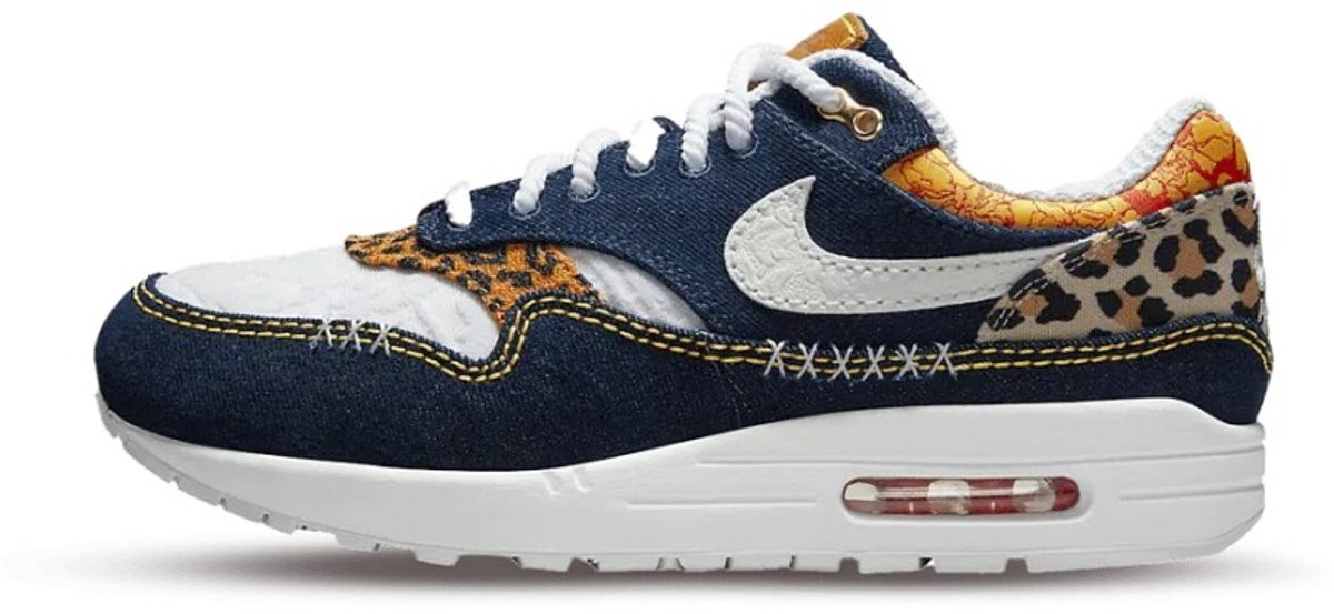 Nike Air Max 1 Premium ‘ Leopard’ Blauw