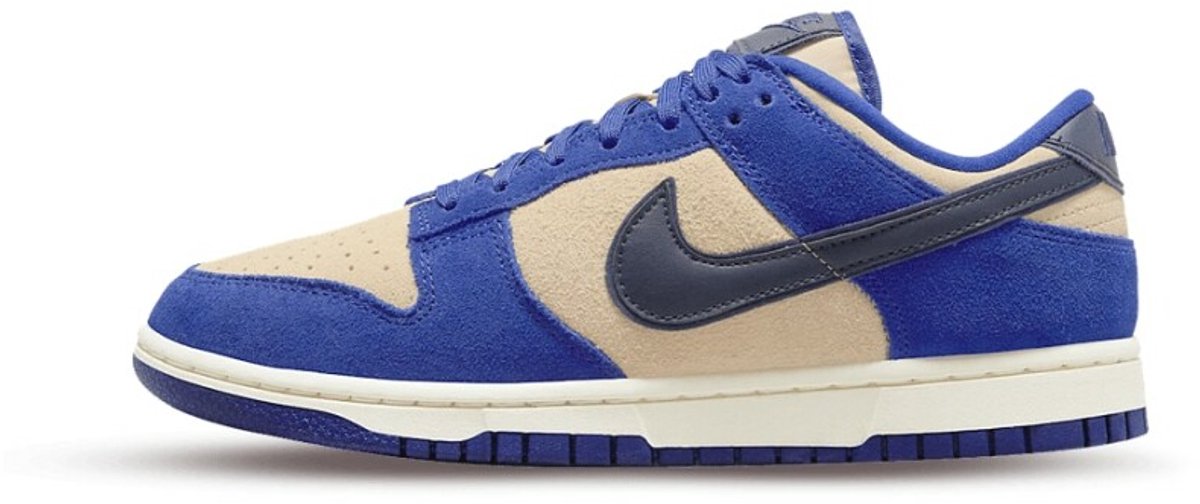 Nike Dunk Low LX WMNS Suede Sneakers Unisex Blauw