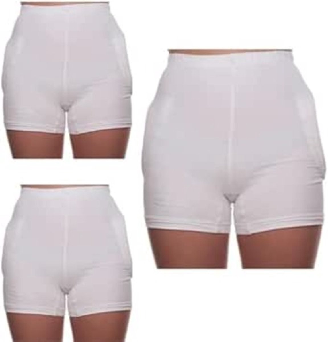 Comfort & Care Apparel - Heupbeschermer broek - Fall protection -Superieure schokabsorptie- Comfortabel & Wasbaar-pak van 3 Small broek