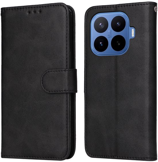 Coque Coverup - Convient pour Xiaomi 17T Pro - Coverup Book Case - Noir