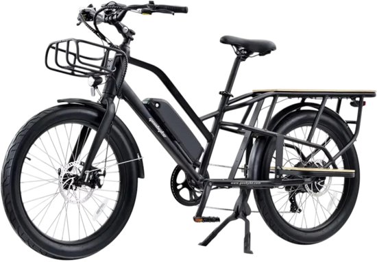 REVOM MULTI C1 - Elektrische Longtail - Zwart — afbeelding 4