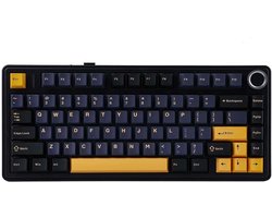 EPOMAKER x AULA F75 Zwart LEOBOG Icevein Switch RGB Draadloos Hotswap Mechanisch Gaming Toetsenbord