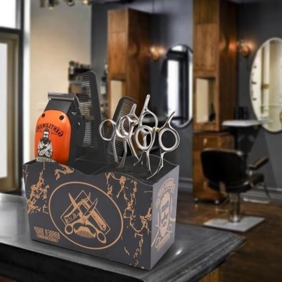 Professionele Schaarhouder voor Kappers, Multifunctionele Opbergdoos voor Scharen en Kammen, Ideaal voor Kappersbenodigdheden en Organisatie — afbeelding 2