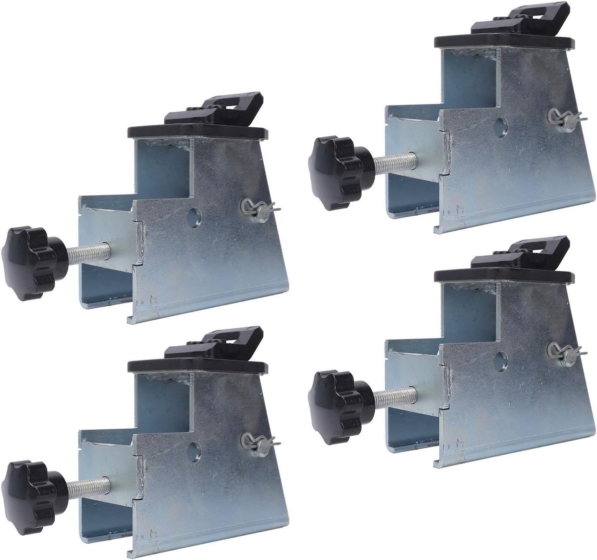 Tire Machine Adapter Kit voor Motoren en ATV's - 4 Stuks Universele Wielen Met Standaard Klemmen Onder 49mm