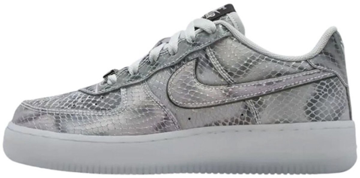 Nike x Kobe Bryant Air Force 1 Low Protro Lenticular Heren Sneakers Schoenen II3925-400 Zilver