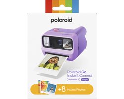 Polaroid Go Gen 3 Purple + Color Film Bundle - 8 Photos