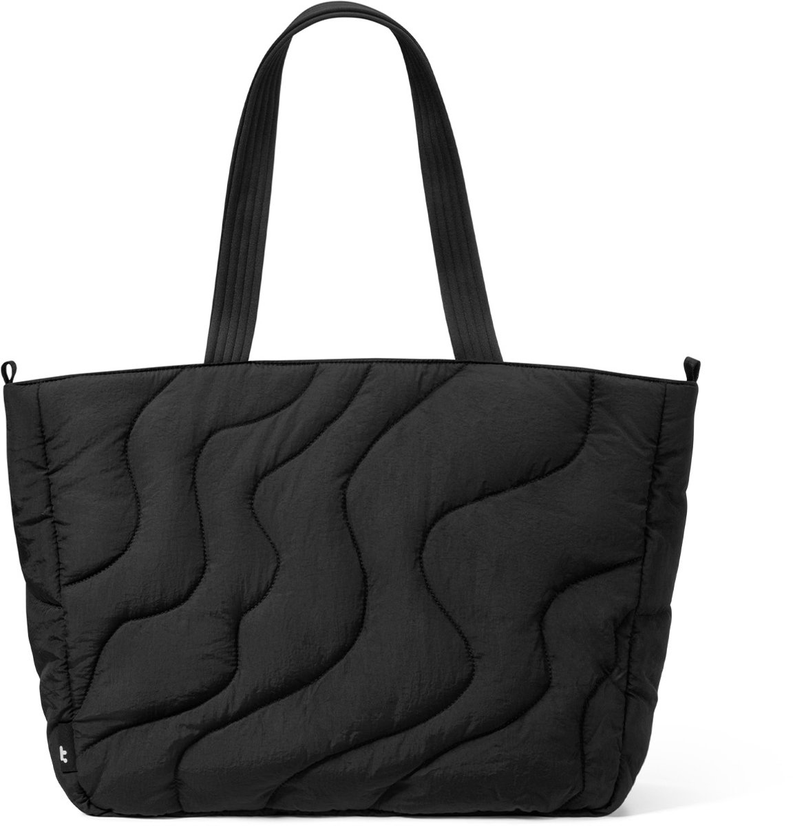 tomtoc Terra-T38 16 inch Puffy Laptop Tote Bag voor Dames 13,5L, Lichtgewicht werktas met gewatteerd laptopvak voor 15-16 inch MacBook, Grote tas voor winkelen, reizen, de sportschool en dagelijkse benodigdheden