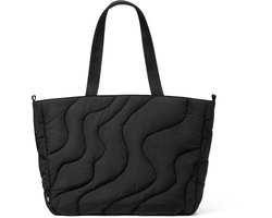 tomtoc Terra-T38 16 inch Puffy Laptop Tote Bag voor Dames 13,5L, Lichtgewicht werktas met gewatteerd laptopvak voor 15-16 inch MacBook, Grote tas voor winkelen, reizen, de sportschool en dagelijkse benodigdheden