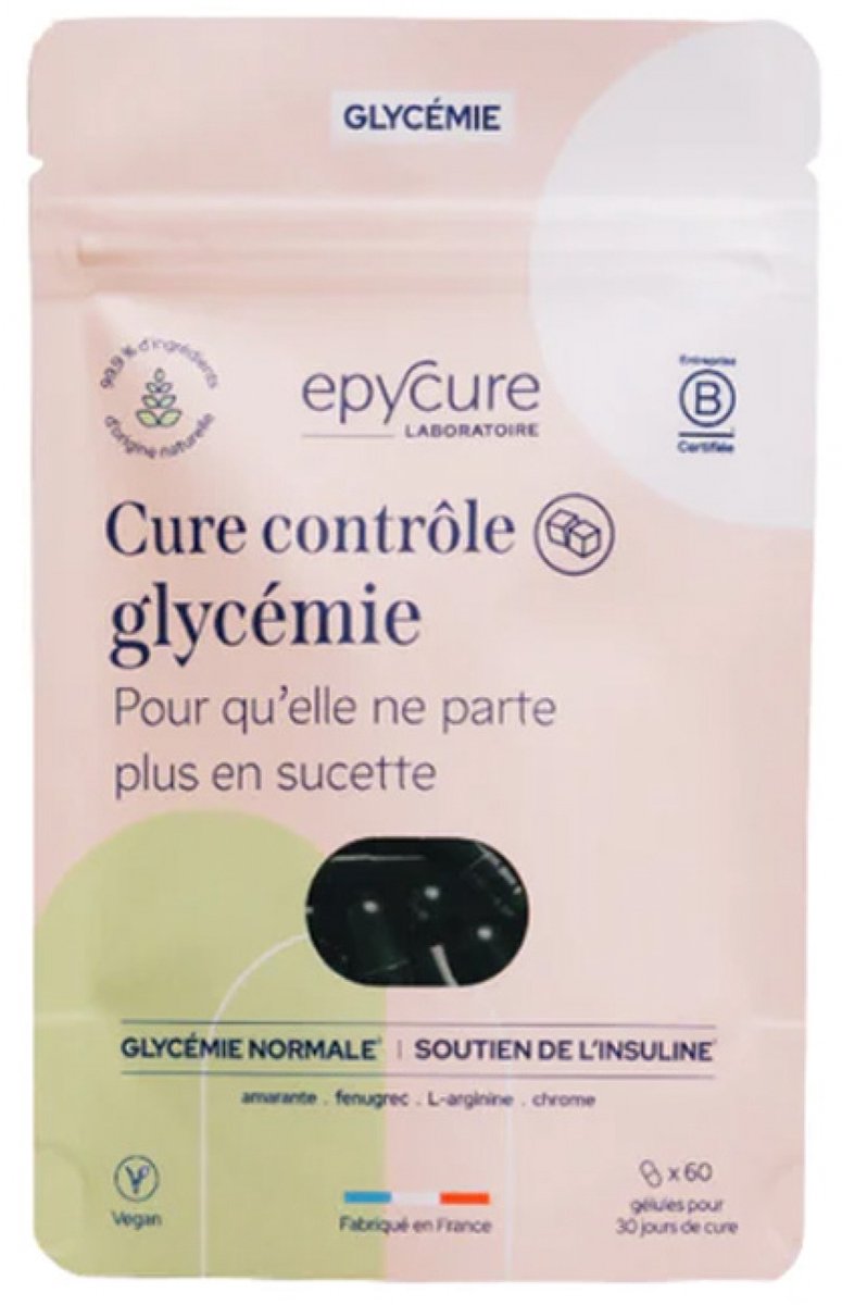 Epycure Glycemie Controle Kuur 60 Capsules