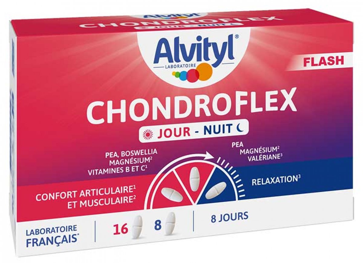 Alvityl Chondroflex Dag en Nacht 24 Tabletten