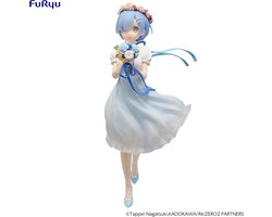 FuRyu Re:Zero − Starting Life in Another World - Figure - Rem - Trio-Try-iT - Bridesmaid Ver.