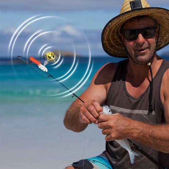 4 Stuks LED Bissignalen voor Vissen met Alarmbel en Antistress Sponsbuckle - Perfect voor Nachtvissen en Zeevissen, Ideaal voor Hengelsport Accessoires — afbeelding 5