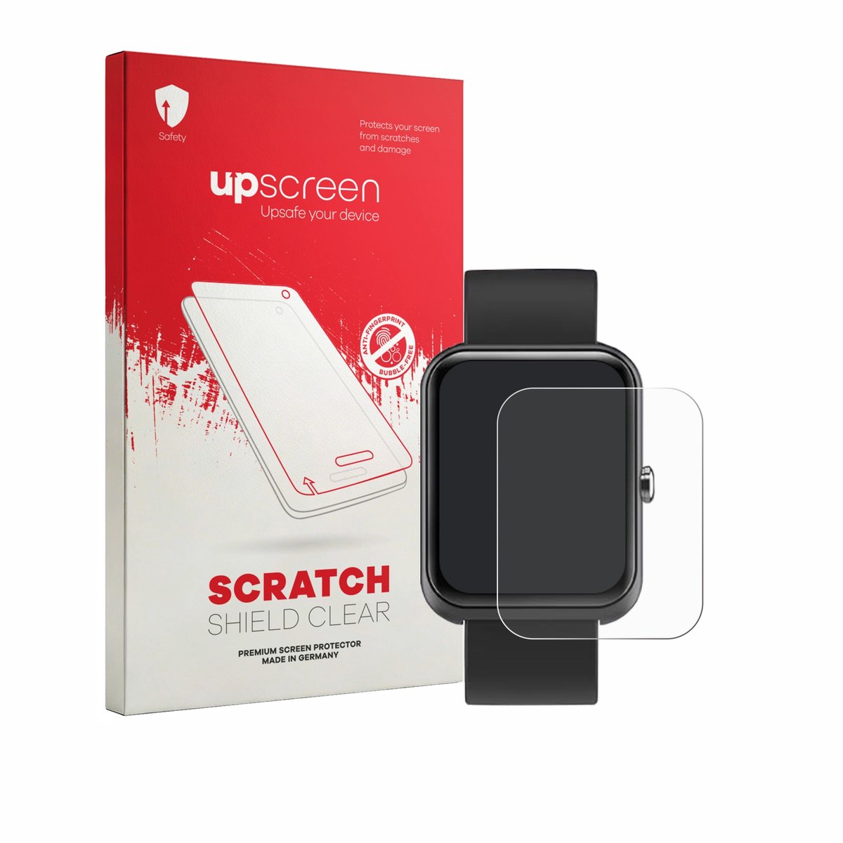 upscreen - Screenprotector voor Lebexy XY-220402 1.3" - Folie Beschermfolie transparant