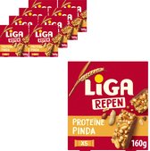 LIGA Proteine repen Pinda 8 x 160g (5 x 32g) - Eiwitten - Tussendoortjes - Sport - Cadeau