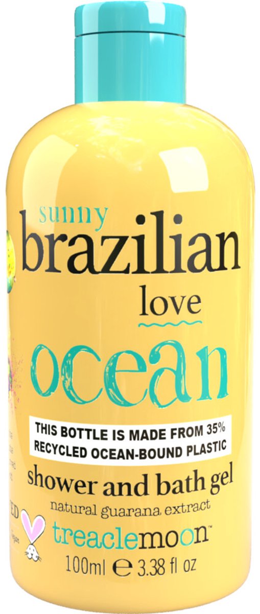 Treaclemoon - Bath & Showergel Brazilian Love - 3 x 100 ml - Voordeelverpakking