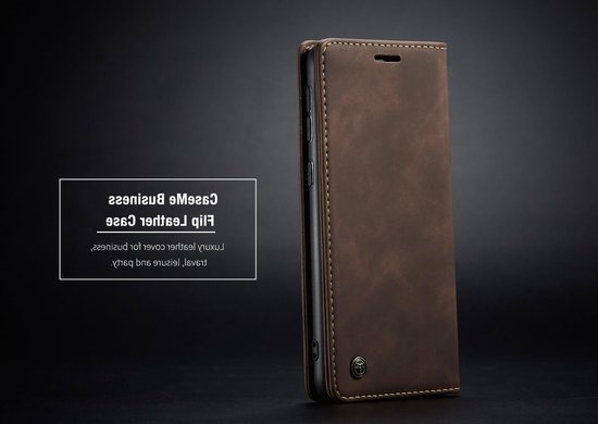Premium Leren Hoes voor Galaxy A53 5G, Vintage Nubuck, Vouwbare Flip Wallet met Kaartsleuven en Schokbestendige Bescherming van Merkloos — afbeelding 4