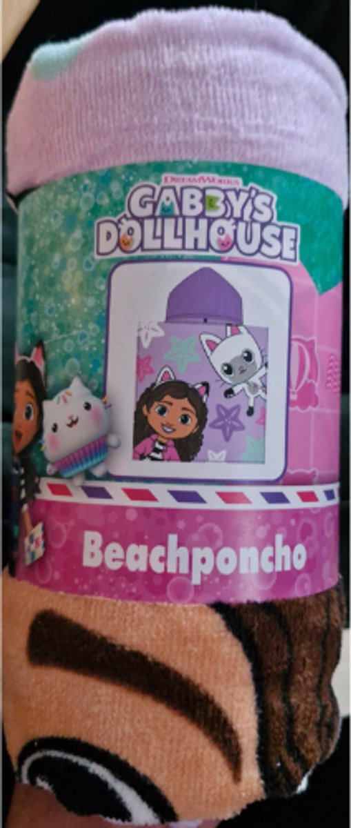 Mavora - Gabby's Dollhouse Beach poncho 60 x 60 cm — afbeelding 2