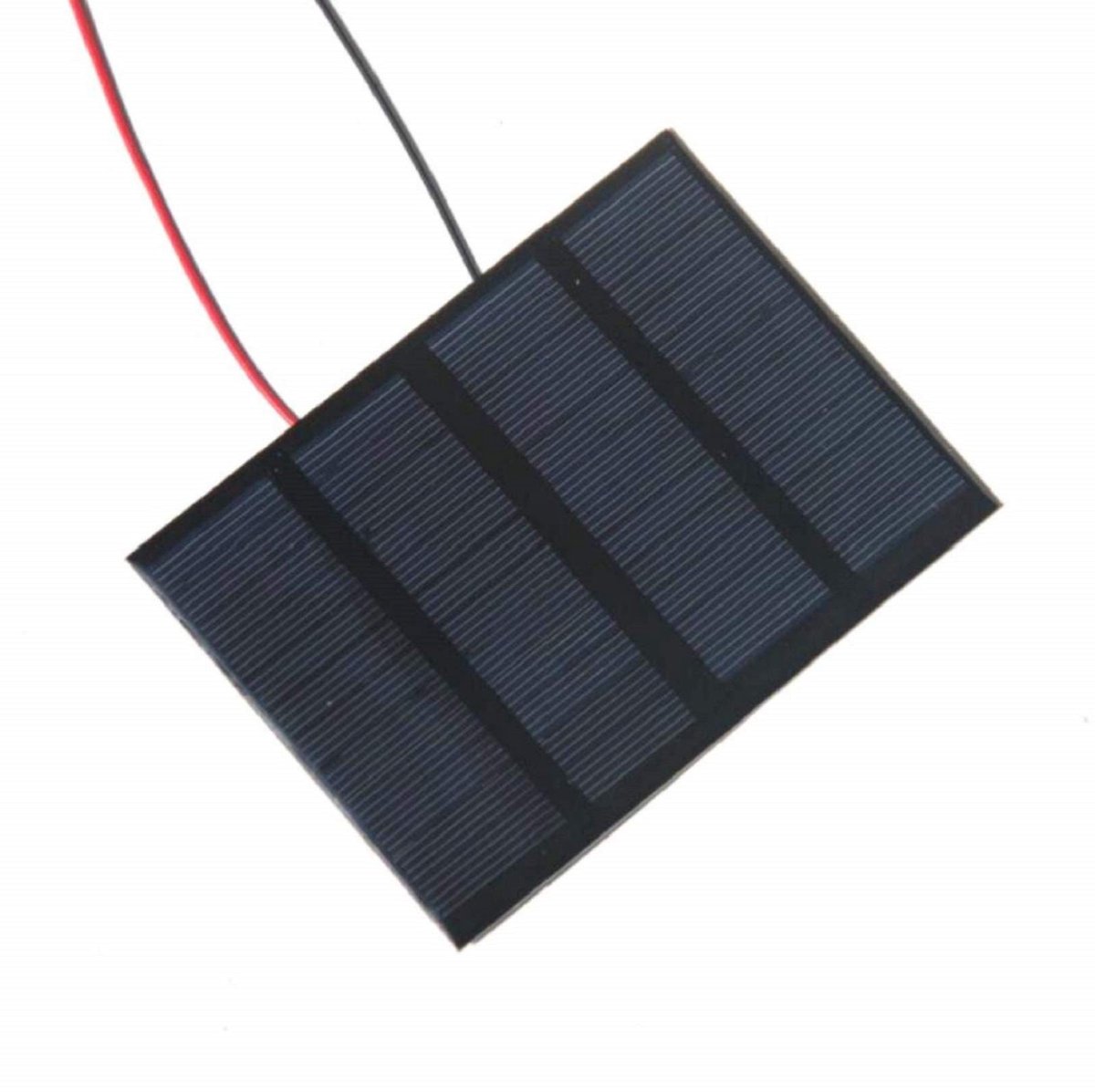 Allecto - Mini Solar Panel - 12 V 1.5 W - Hoog rendement - Compact formaat - Epoxy oplader - Ideaal voor DIY projecten - Inclusief soldeerdraad