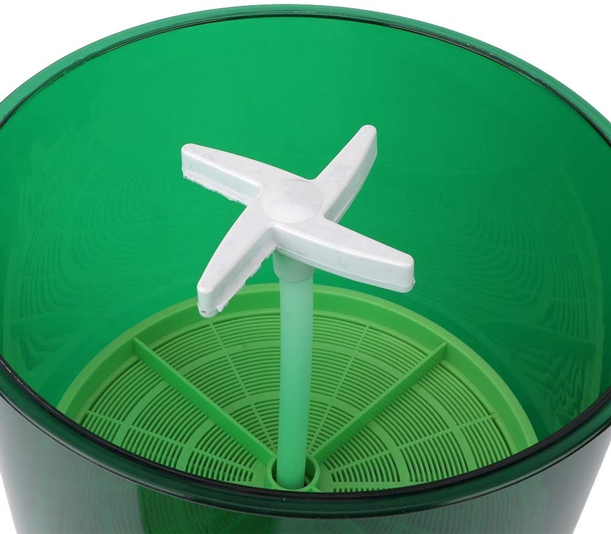 ONF3 - Groene plastic automatische spruitmachine - Duurzame taugé-maker - Veilig en eenvoudig in gebruik - 220V - Voor thuisgebruik - Groenten k...